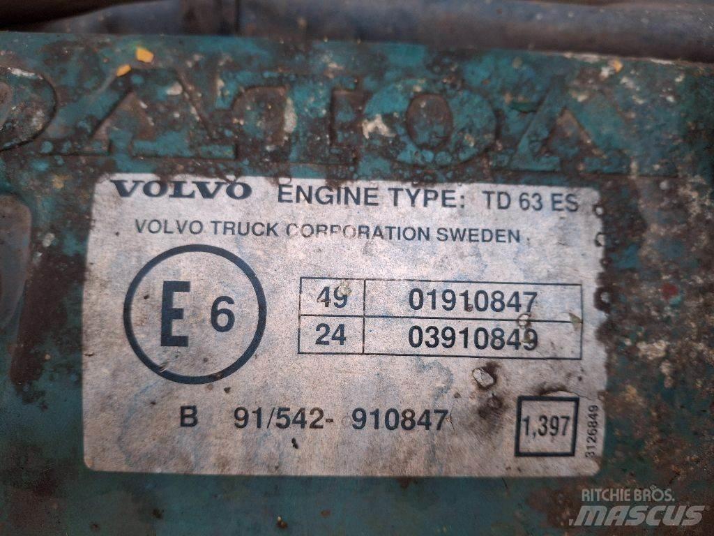 Volvo TD63E Двигуни