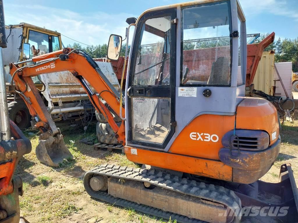 Hitachi EX 30-2 Міні-екскаватори < 7т