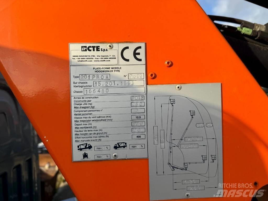 Renault Maxity 120 Інші підйомники і платформи