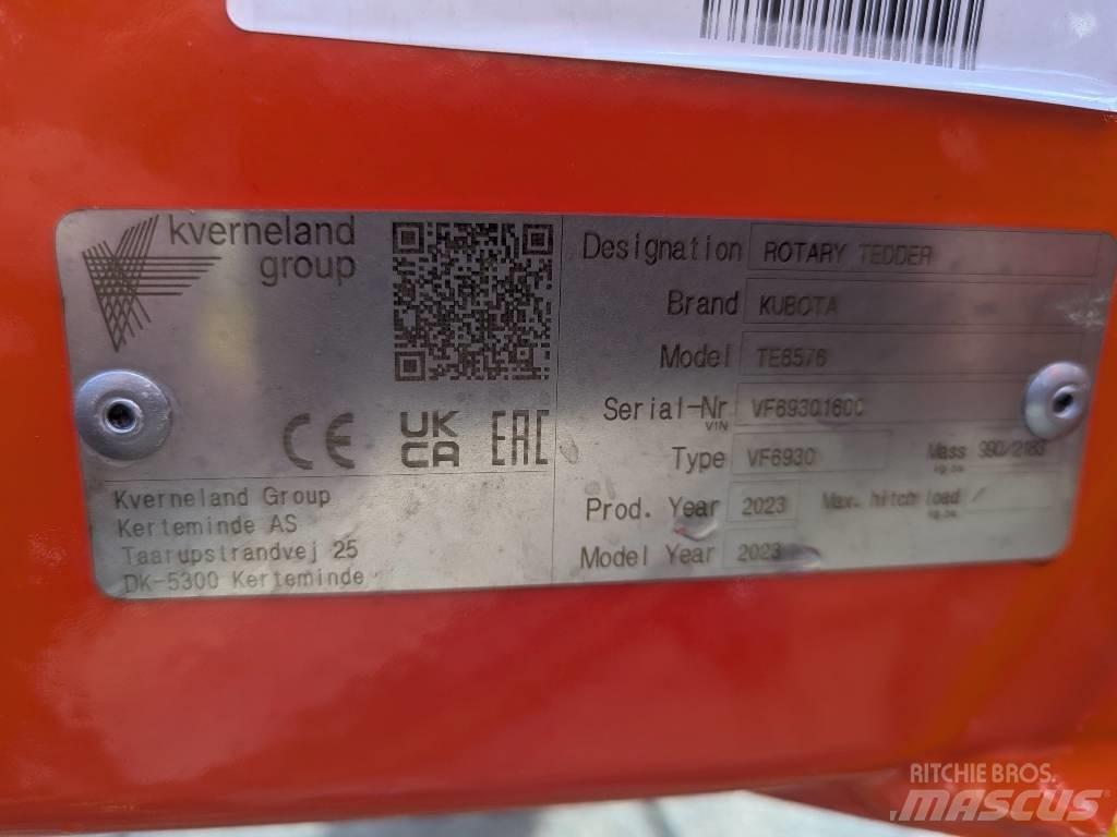 Kubota TE 6576 Комплектуючі для сіно- та фуражних машин