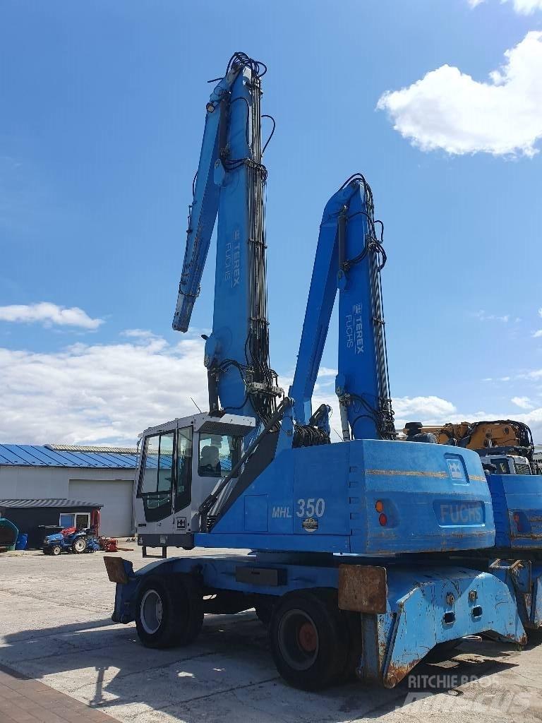 Terex Fuchs MHL350 Перевантажувачі металобрухту/промислові навантажувачі