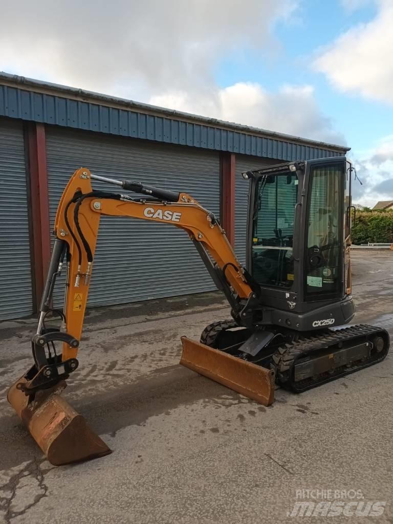 CASE CX 25 D Міні-екскаватори < 7т