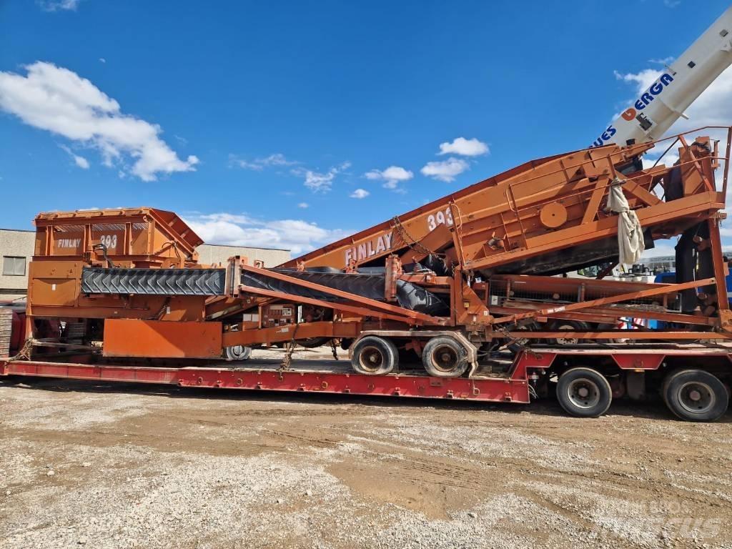 Finlay 393 Мобільні грохоти