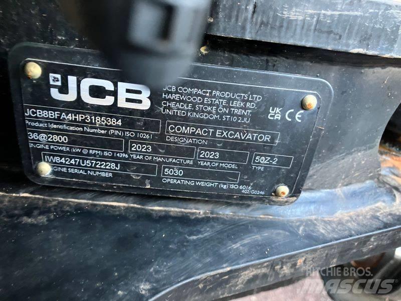 JCB 50 Z-2 Міні-екскаватори < 7т