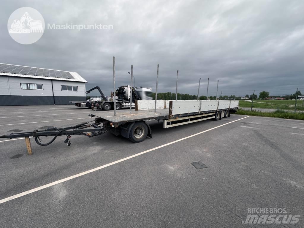 Fliegl DPS 300 Причепи-платформи/бокове розвантаження