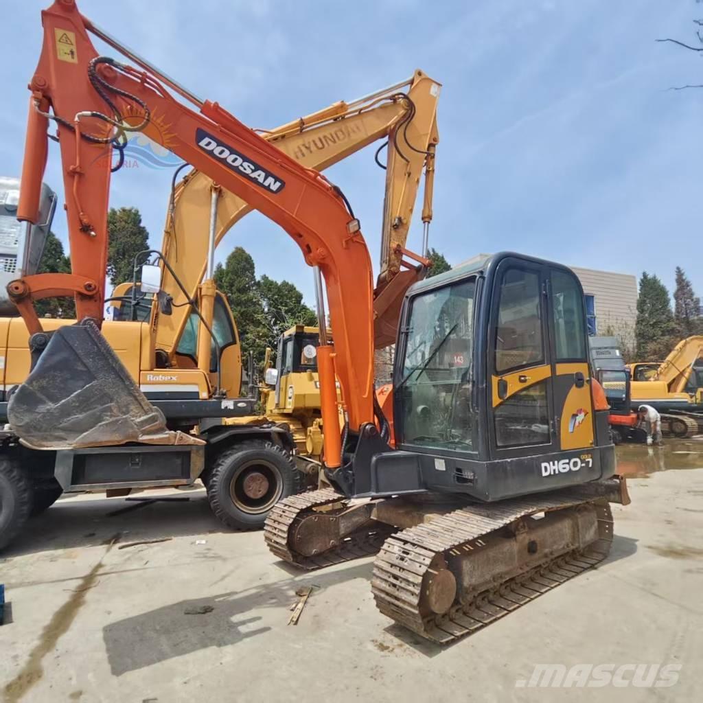 Doosan DH 60-7 Міні-екскаватори < 7т