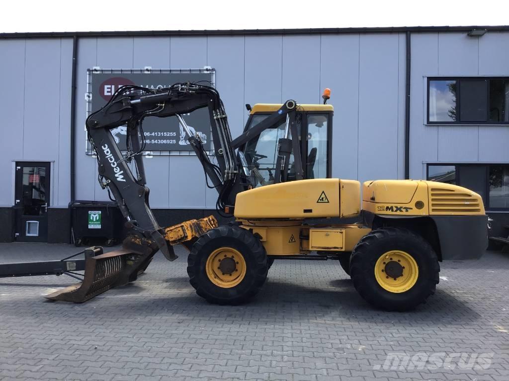 Mecalac 12 MXT Колісні екскаватори