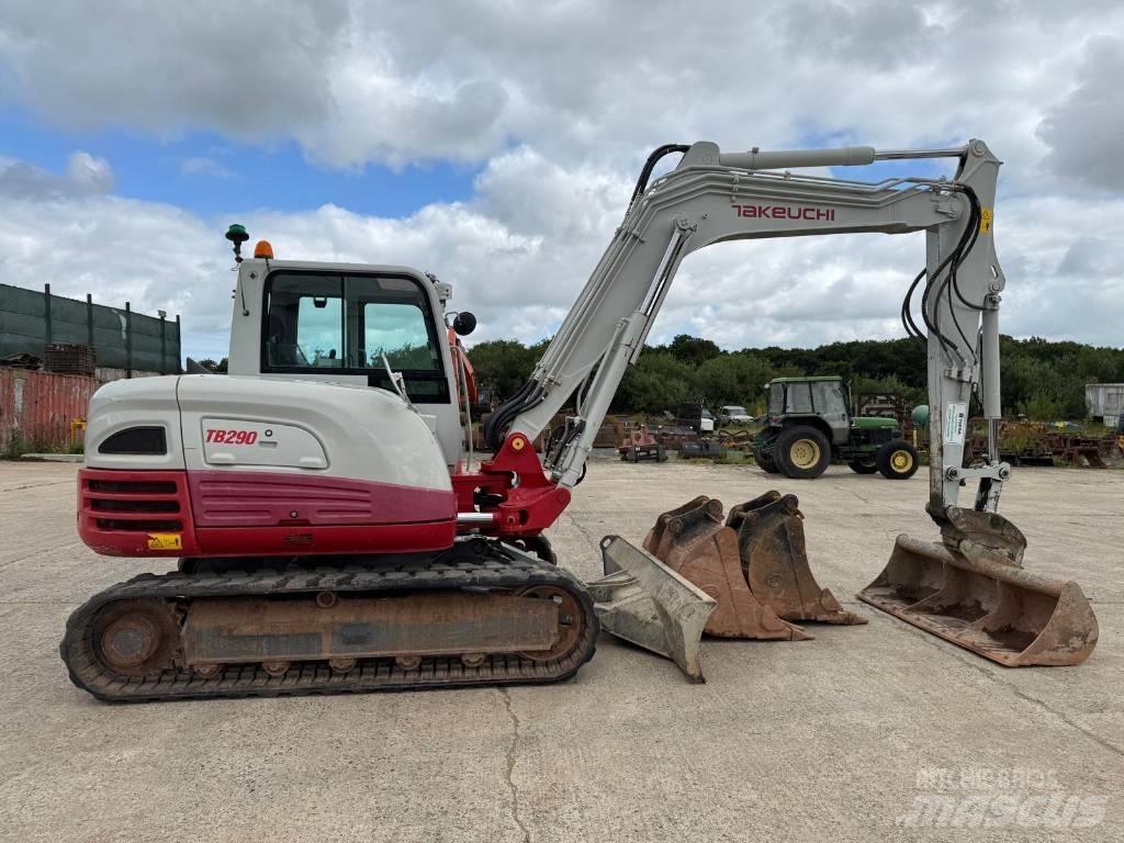 Takeuchi TB 290 Середні екскаватори 7т. - 12т.