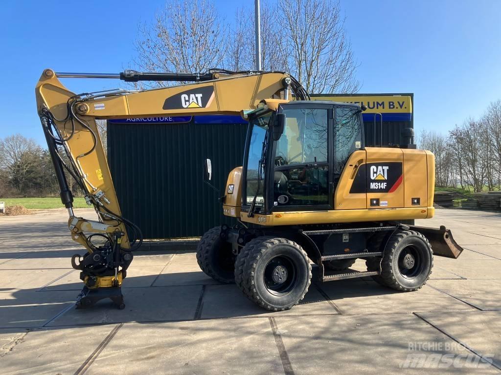 CAT M314F Колісні екскаватори