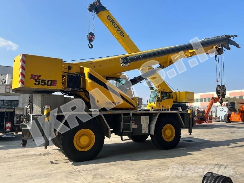 Grove RT550E автокрани всюдиходи