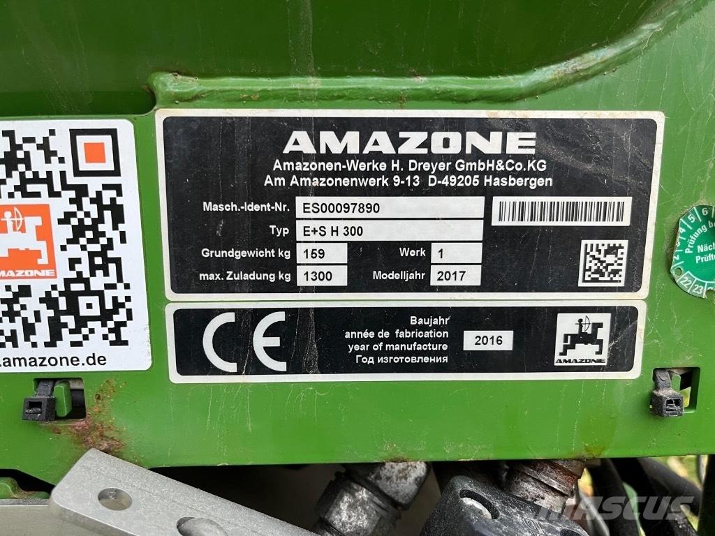 Amazone E+S H 300 Розсіювач мінеральних добрив