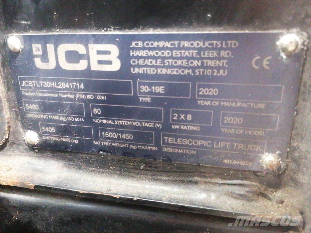 JCB TLT30-19E Телескопічні навантажувачі