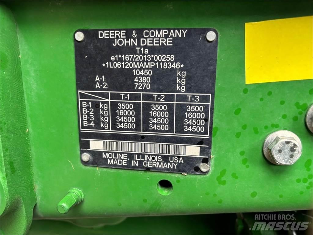John Deere 6120M Трактори