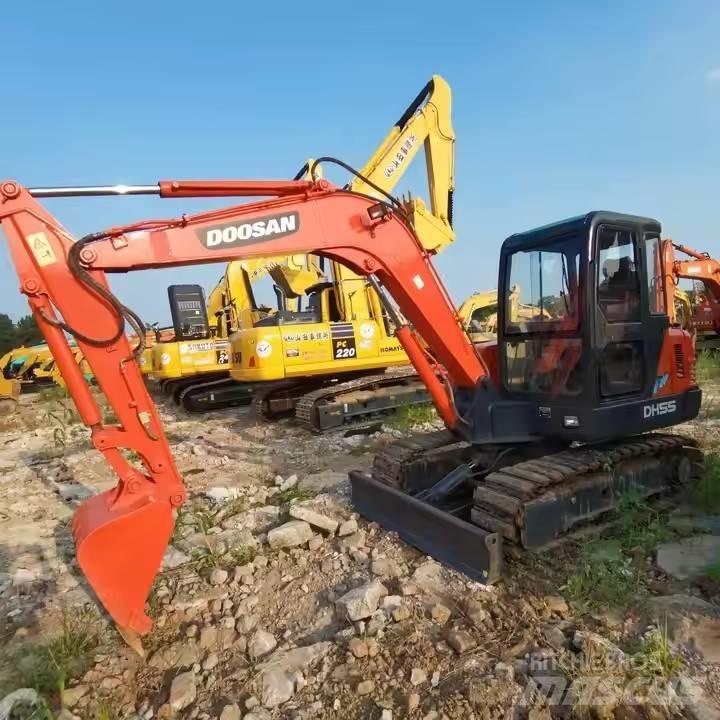 Doosan DH55 Міні-екскаватори < 7т