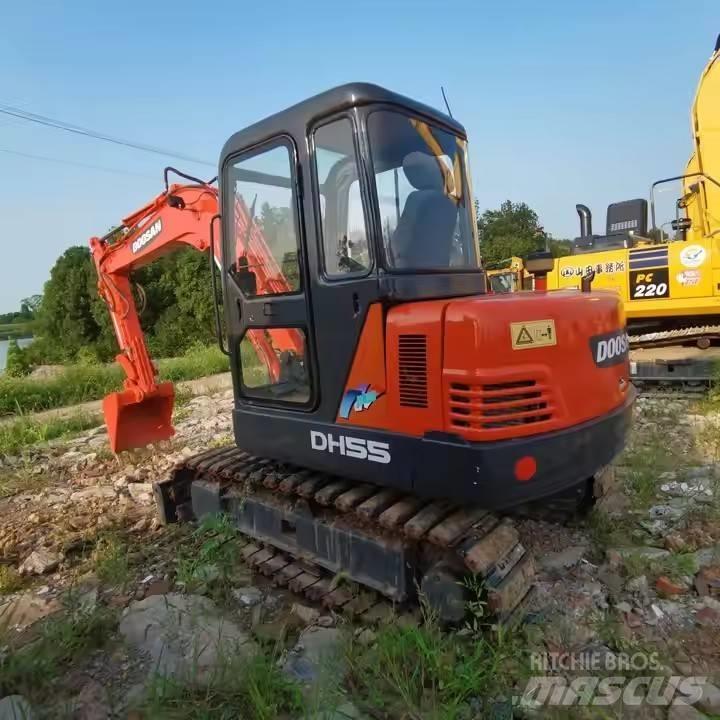 Doosan DH55 Міні-екскаватори < 7т