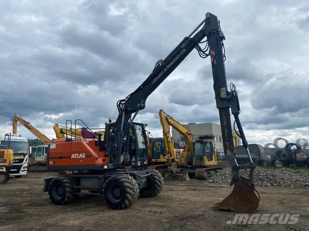 Atlas 150 W Колісні екскаватори