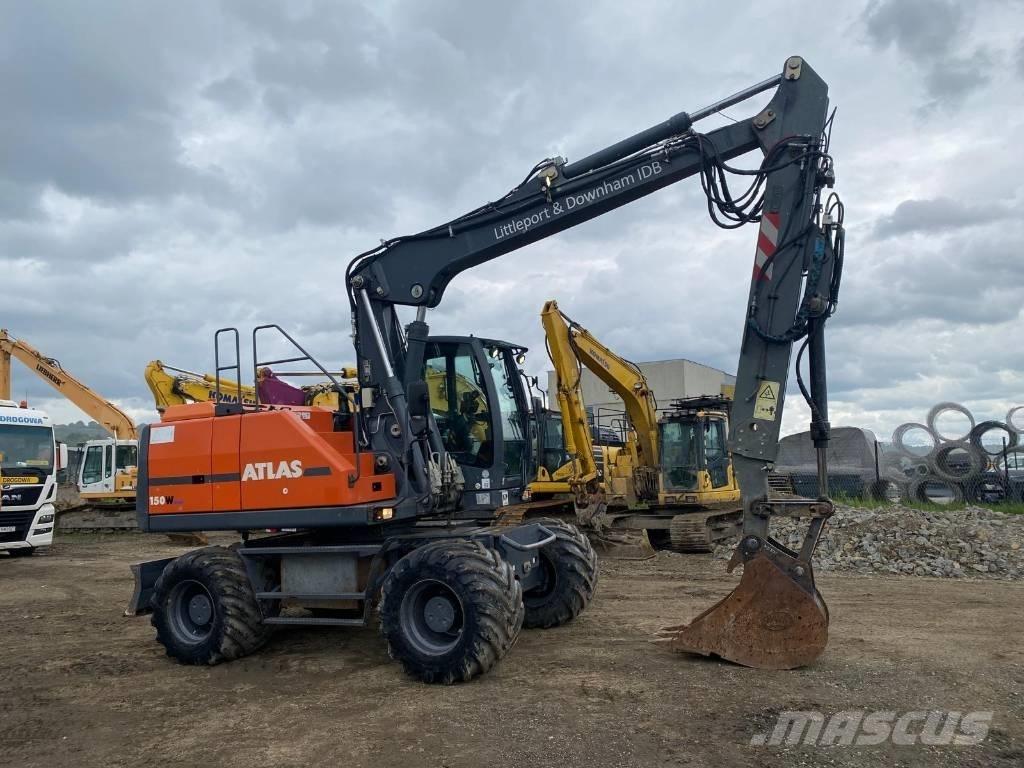 Atlas 150 W Колісні екскаватори