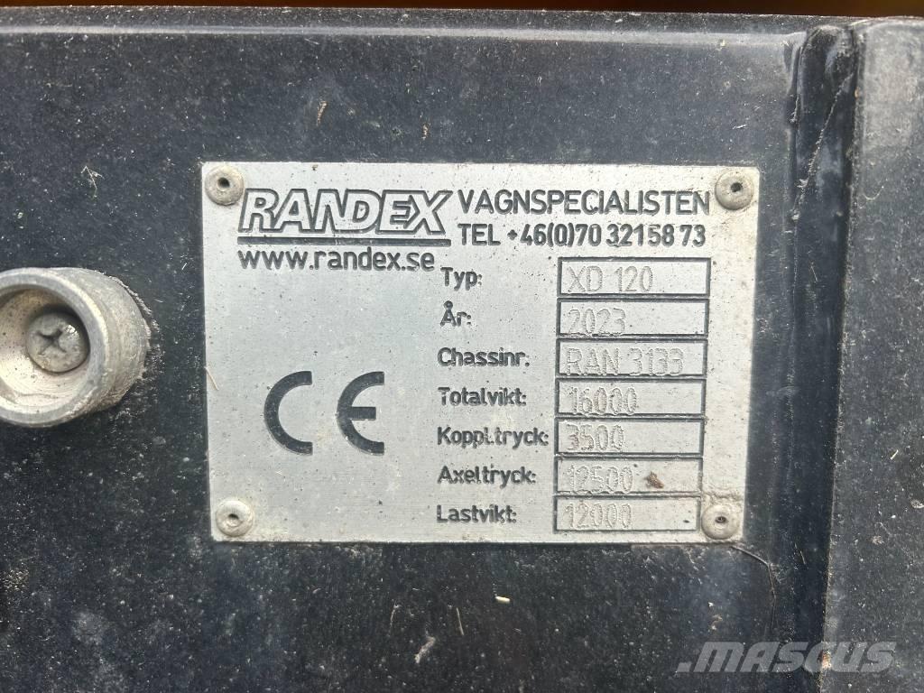 Randex XD 120 Самосвальні причепи