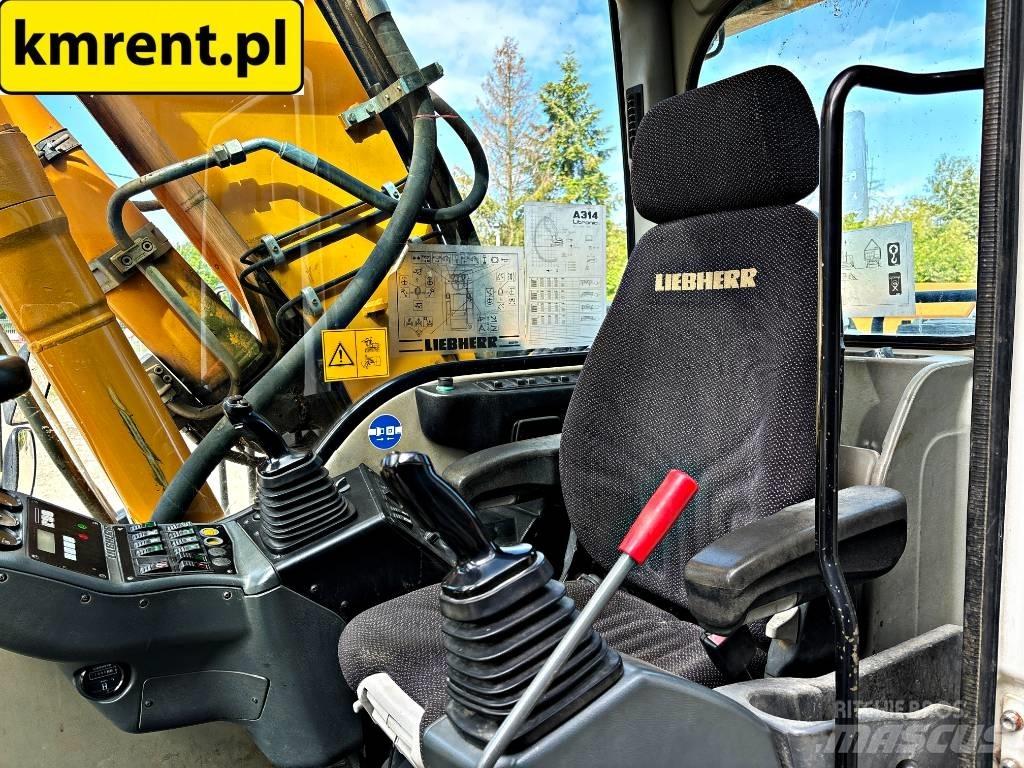 Liebherr A 314 Колісні екскаватори
