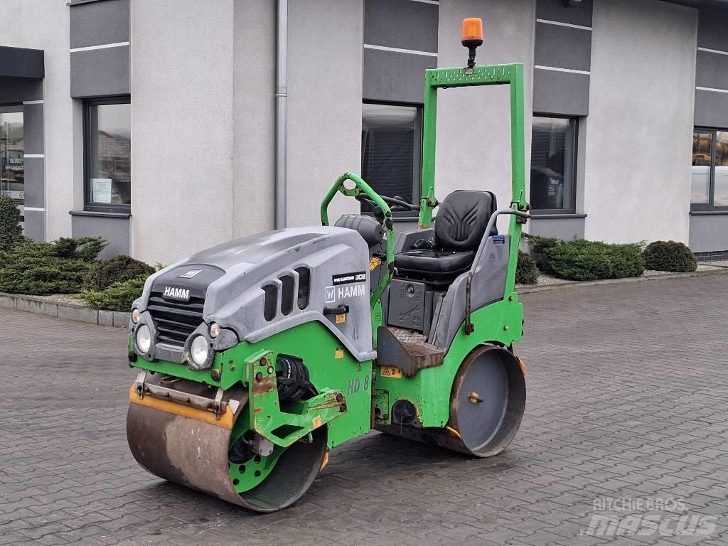 Hamm HD 8 VV Котки тротуарні