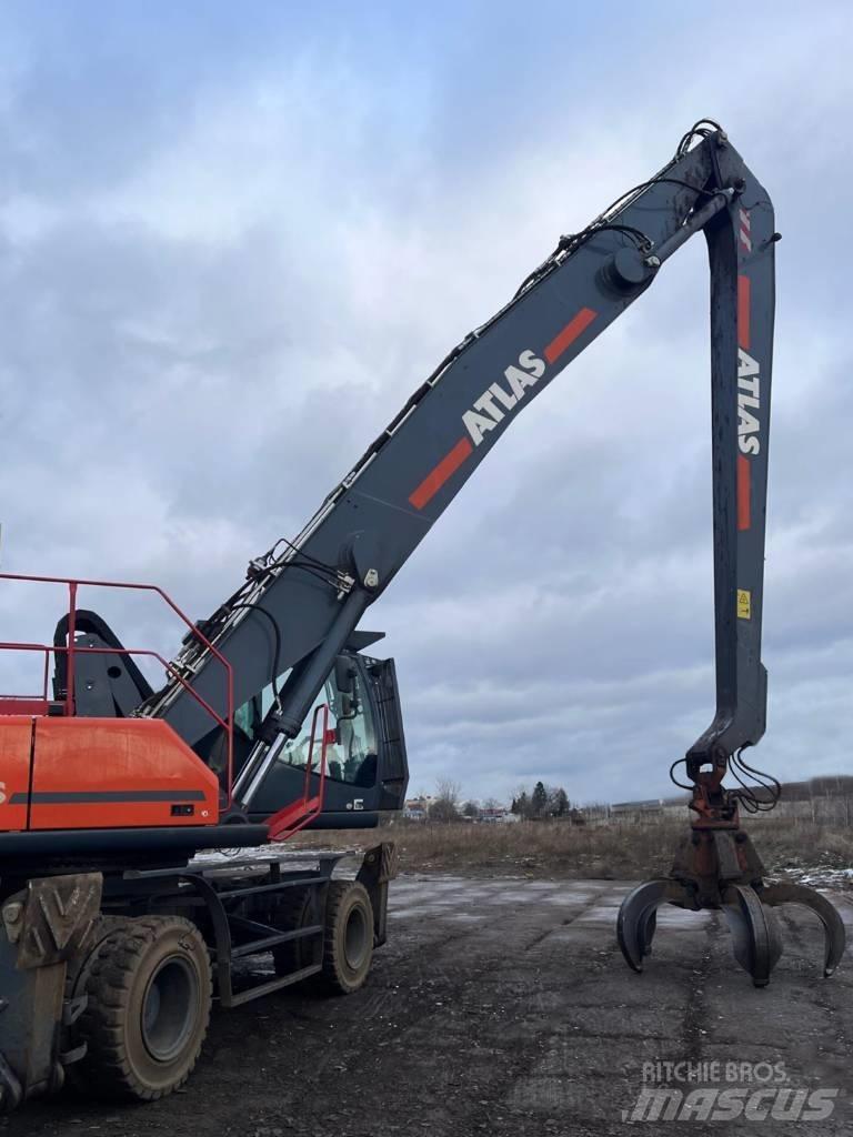 Atlas 350 MH Перевантажувачі металобрухту/промислові навантажувачі