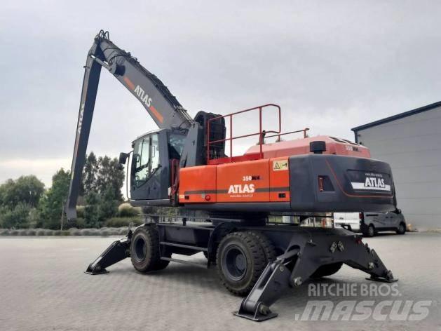 Atlas 350 MH Перевантажувачі металобрухту/промислові навантажувачі