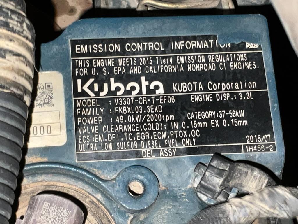Kubota KX 080-4 Середні екскаватори 7т. - 12т.