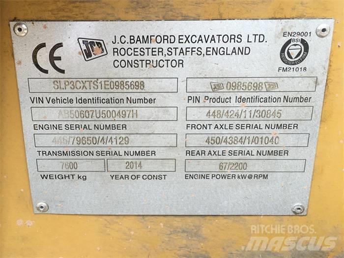 JCB 3 CX Екскаватори-навантажувачі
