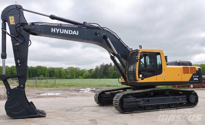 Hyundai 340 Гусеничні екскаватори
