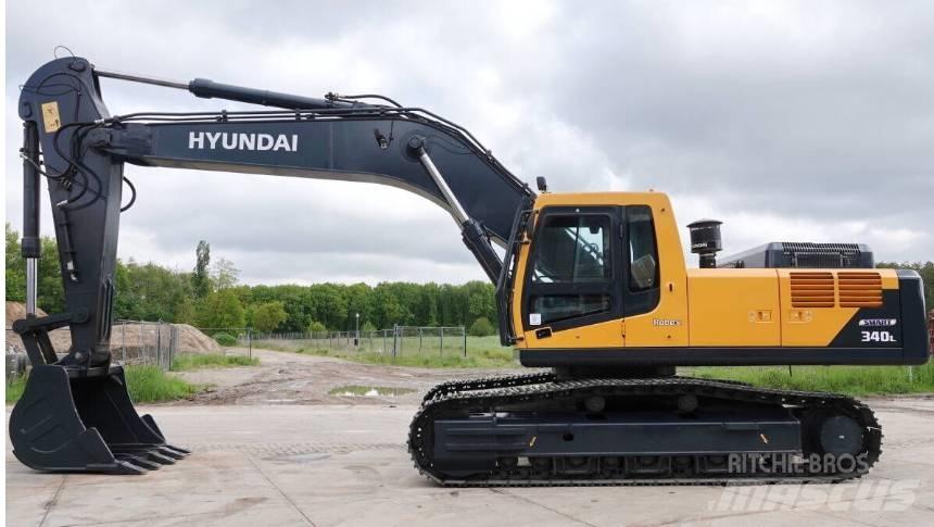 Hyundai 340 Гусеничні екскаватори