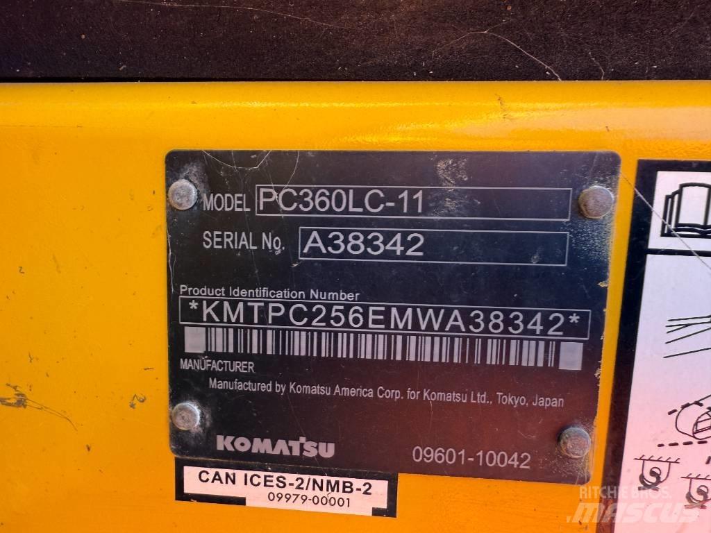 Komatsu PC360LC-11 Гусеничні екскаватори