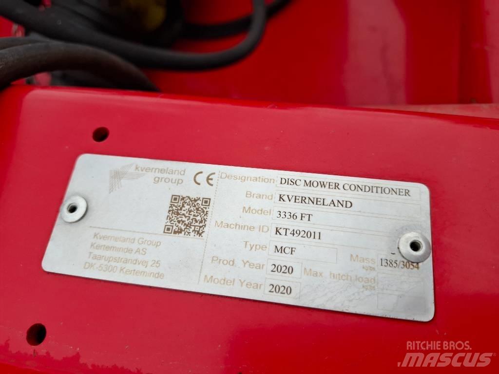 Kverneland 3336 FT Косилки-формувачі