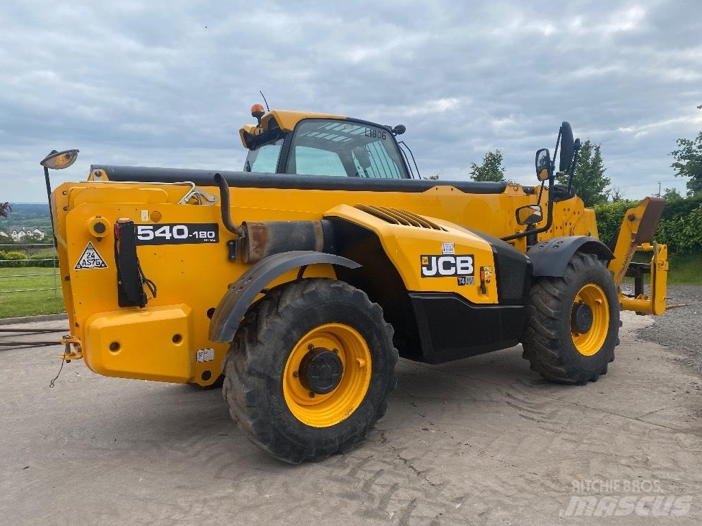 JCB 540-180 Телескопічні навантажувачі