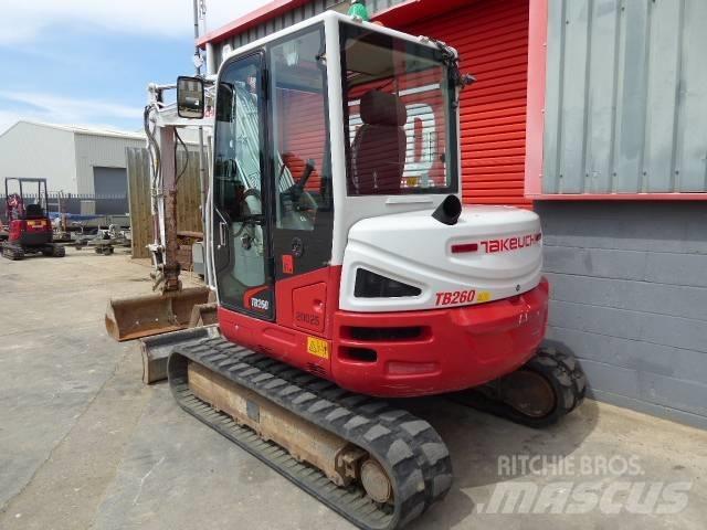 Takeuchi TB 260 Міні-екскаватори < 7т