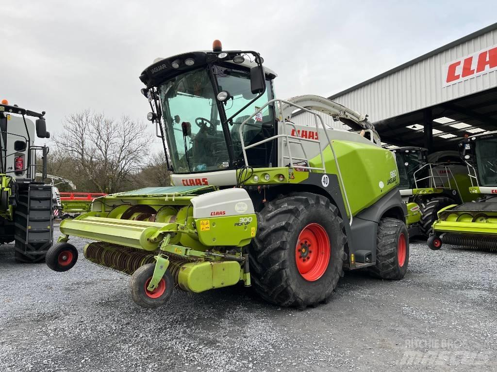 CLAAS Jaguar 860 Кормозбиральні комбайни