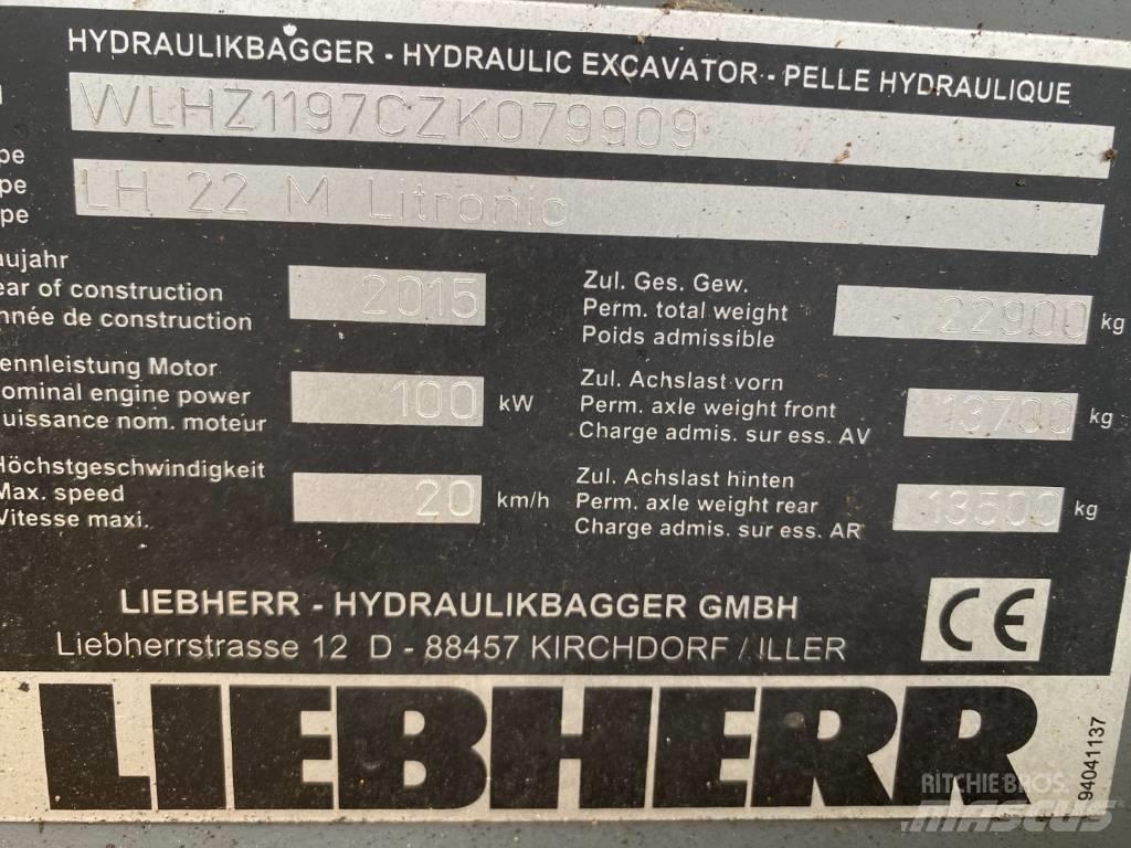 Liebherr LH 22 M Перевантажувачі металобрухту/промислові навантажувачі