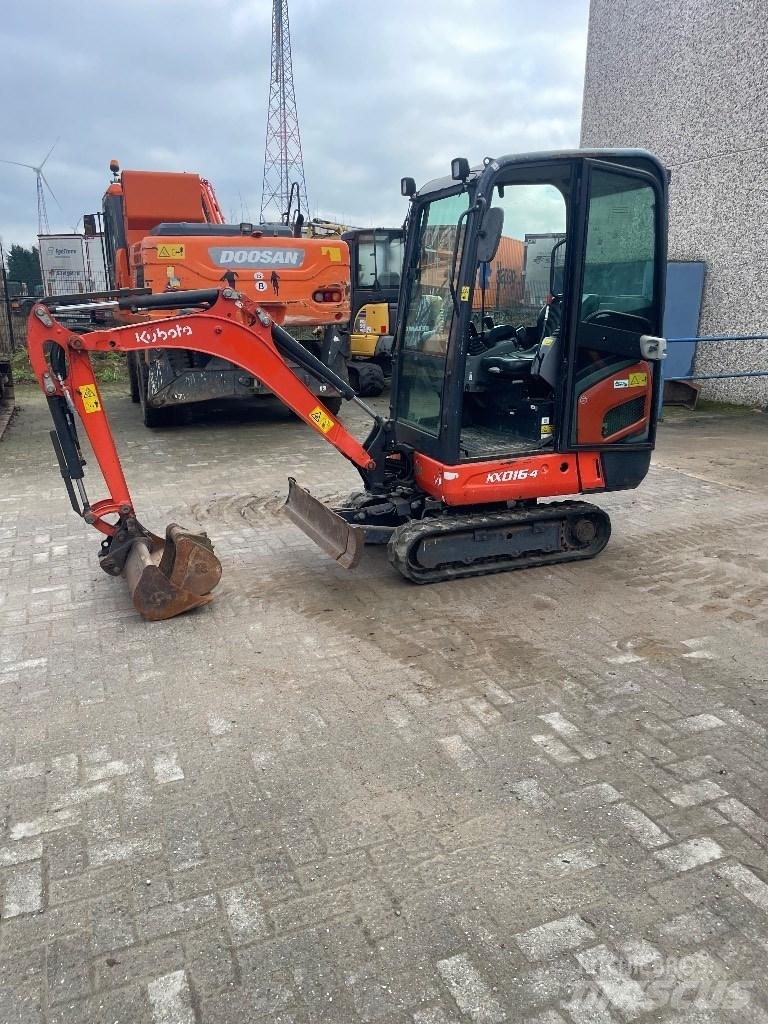 Kubota KX 016-4 Міні-екскаватори < 7т