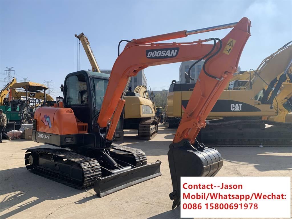 Doosan DH 60-7 Міні-екскаватори < 7т