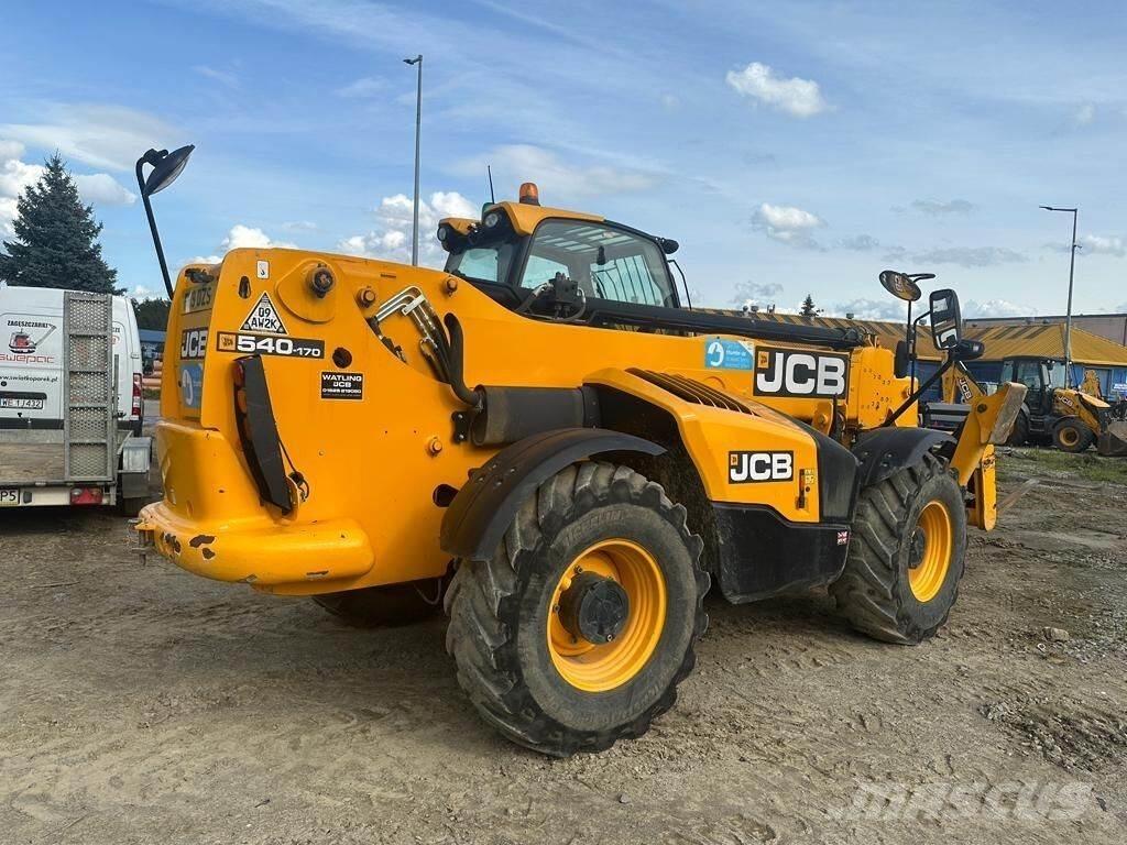 JCB 540-170 Телескопічні навантажувачі