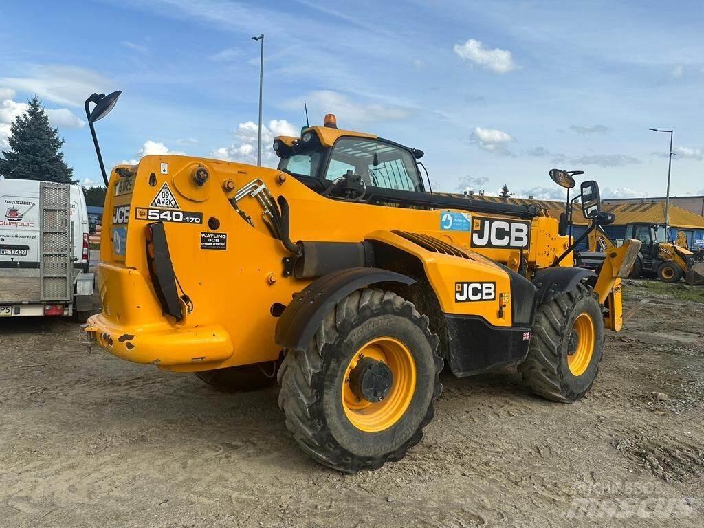 JCB 540-170 Телескопічні навантажувачі