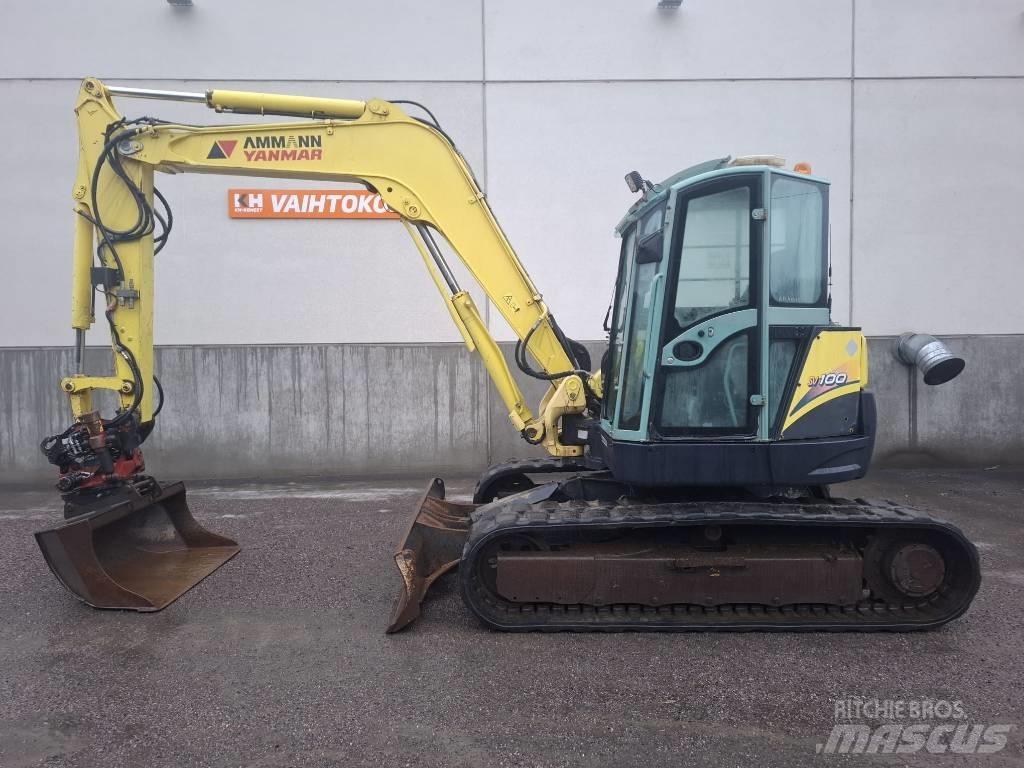 Yanmar SV 100 Середні екскаватори 7т. - 12т.