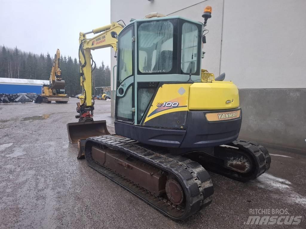 Yanmar SV 100 Середні екскаватори 7т. - 12т.