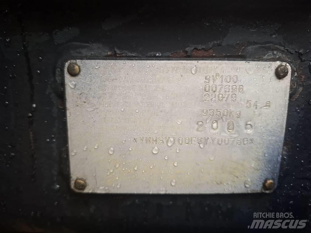 Yanmar SV 100 Середні екскаватори 7т. - 12т.