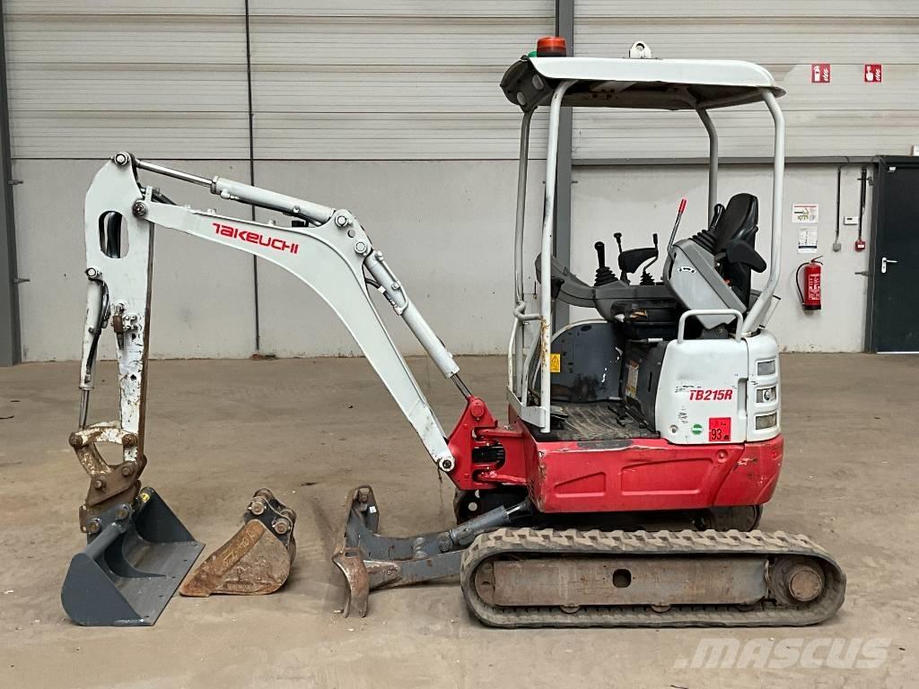 Takeuchi TB 215 R Міні-екскаватори < 7т