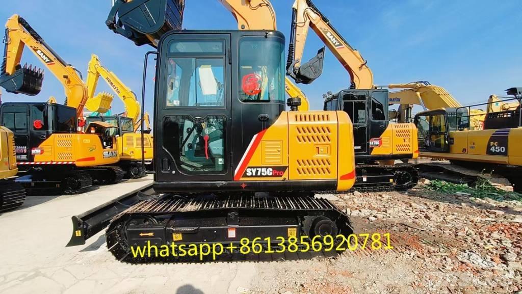 Sany SY 75 C pro Міні-екскаватори < 7т