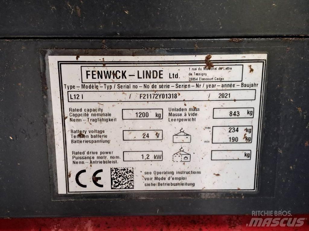Linde L12I Ручний візок