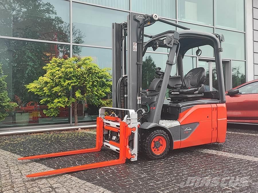 Linde E16-02 Електронавантажувачі