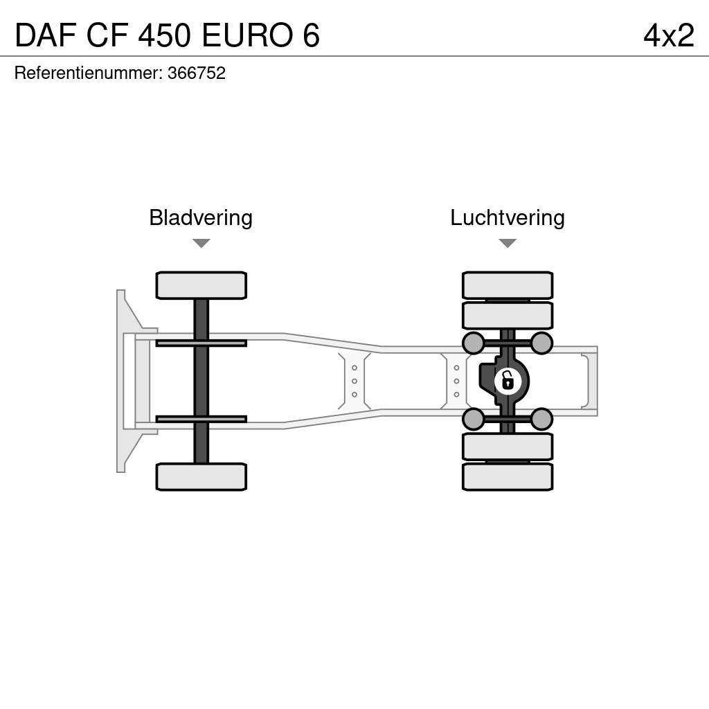 DAF CF 450 EURO 6 Тягачі