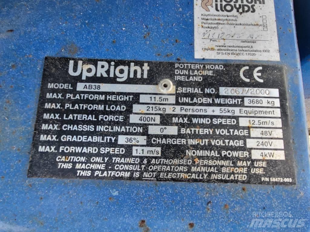 UpRight AB38N Колінчаті підйомники