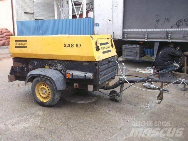 Atlas Copco XAS 67 Компресори